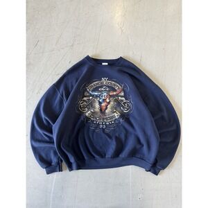 Vintage OCC Orange County Choppers Sturgis 2005 Crewneck Sweatshirt Size XL